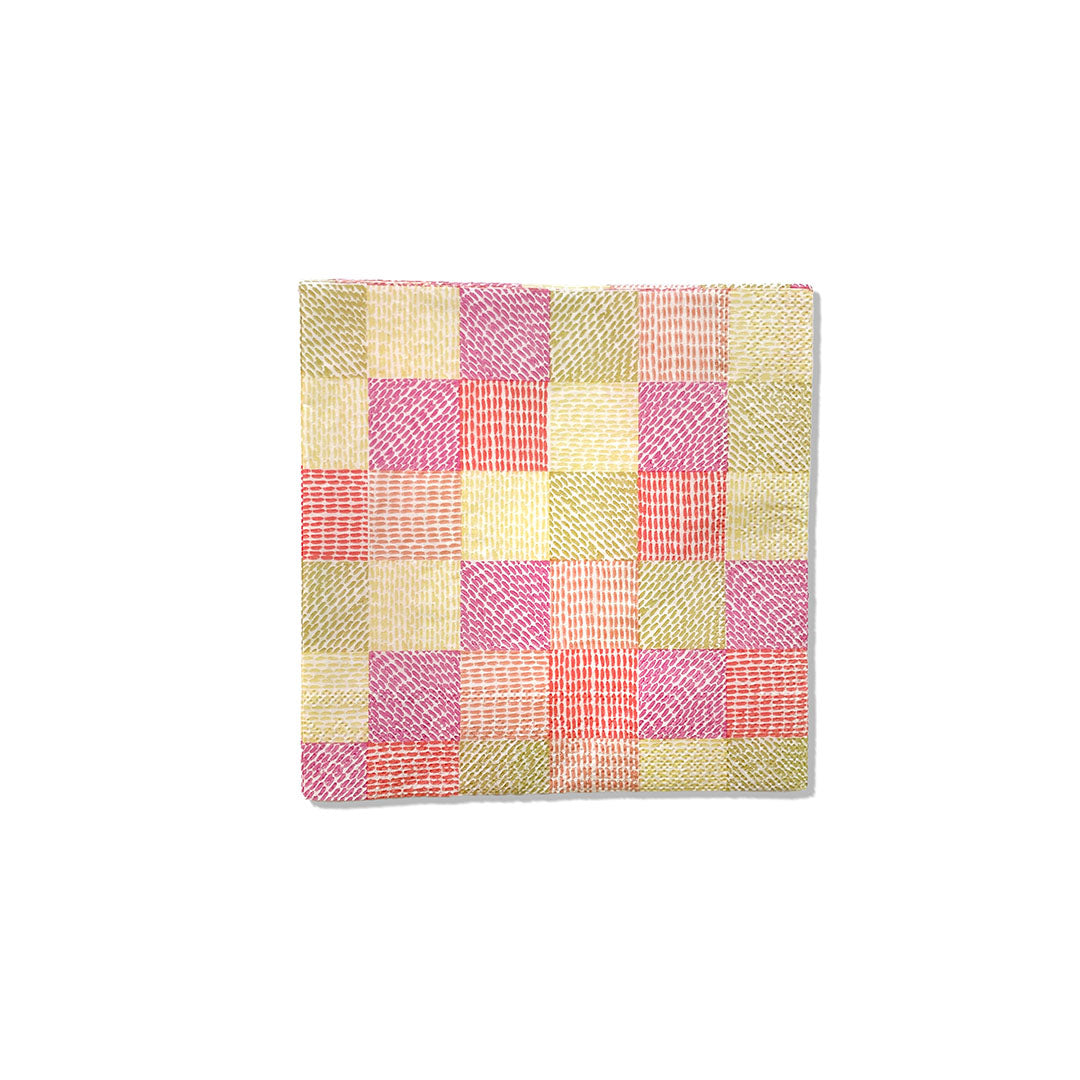 Elegant Embroidery Style Paper Cocktail Napkins