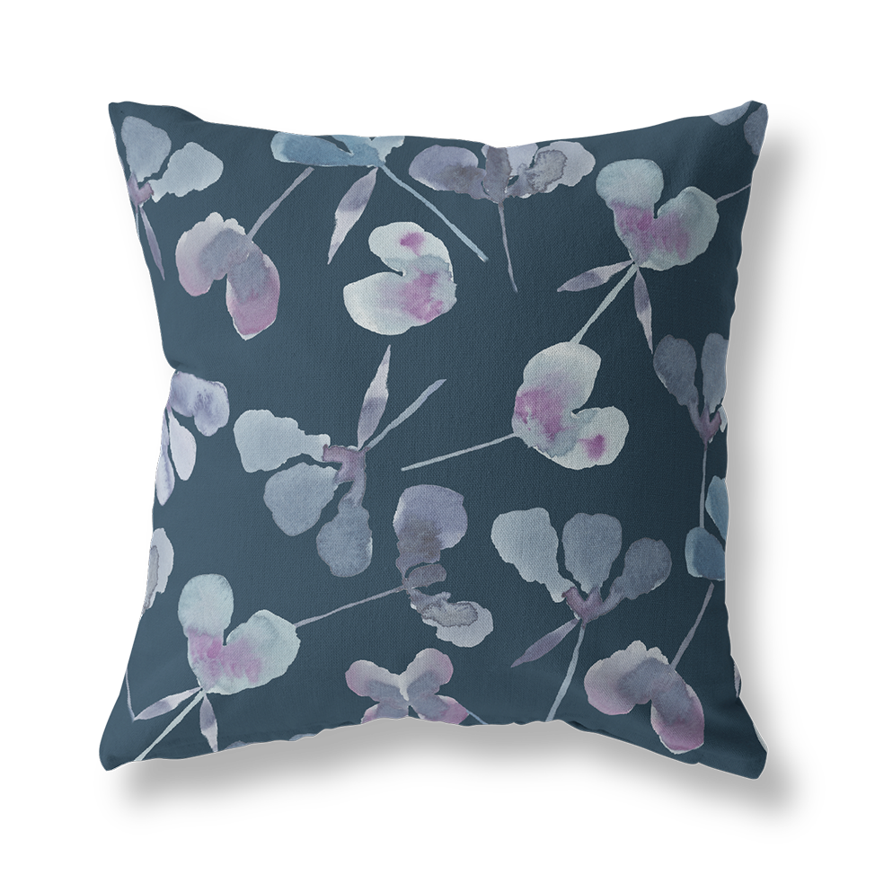 Intricate Beauty Floral Throw Pillow