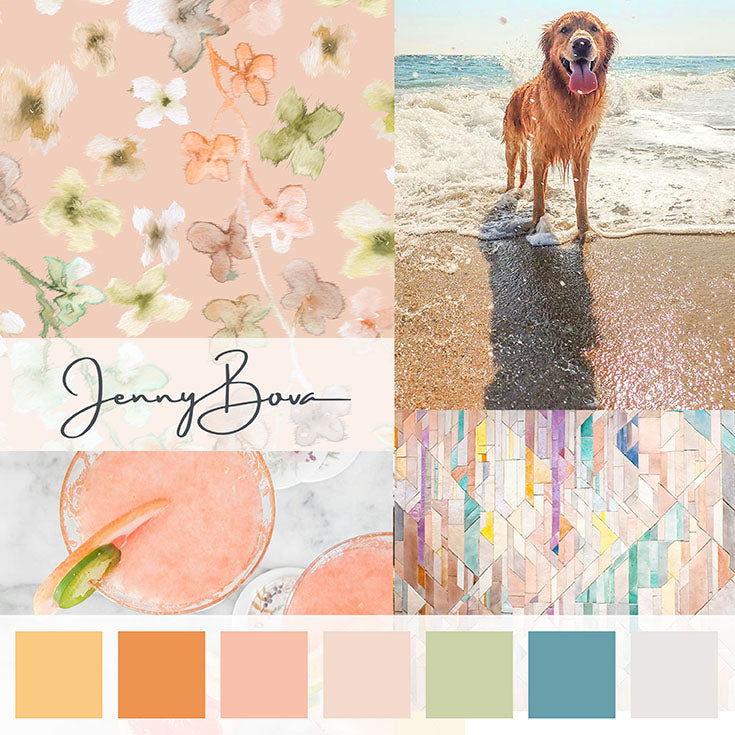 August Color Inspiration: The Dog Days of Summer