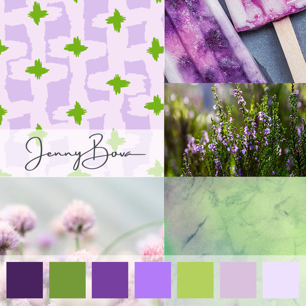May Colors: A Garden Inspired Color Palette - Jenny Bova | Art & Design