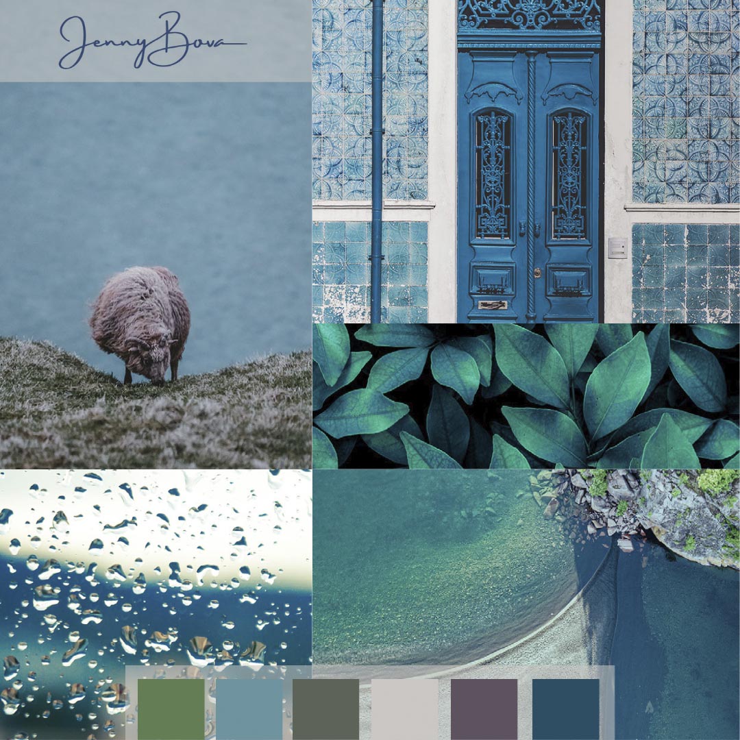 Cool November: Unexpected Color Palette