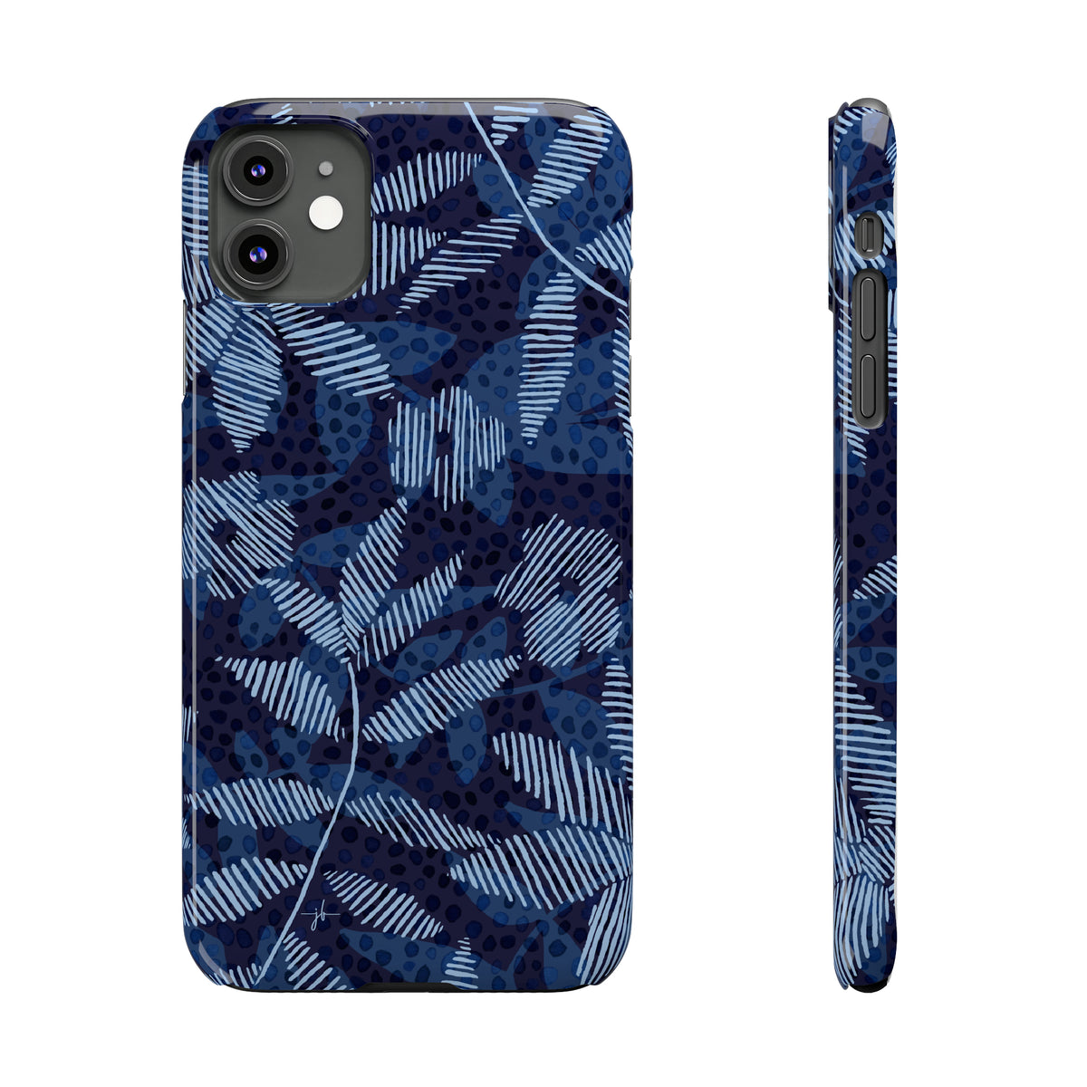 Striped Florals iPhone Case