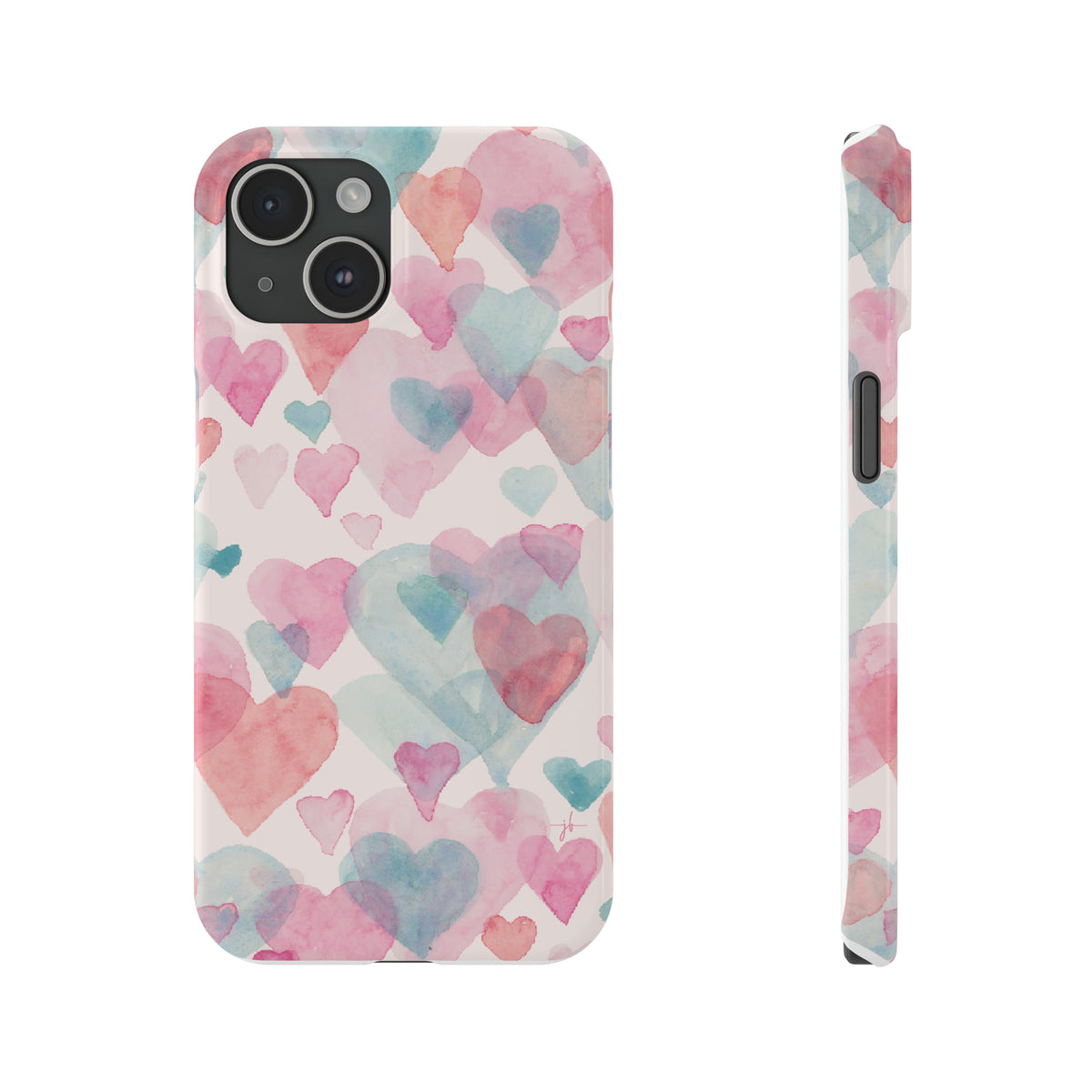Hearts iPhone Case