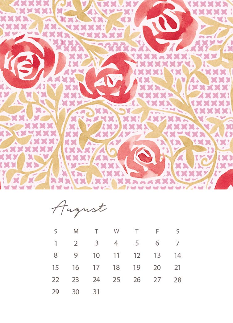 2027 Desk Calendar