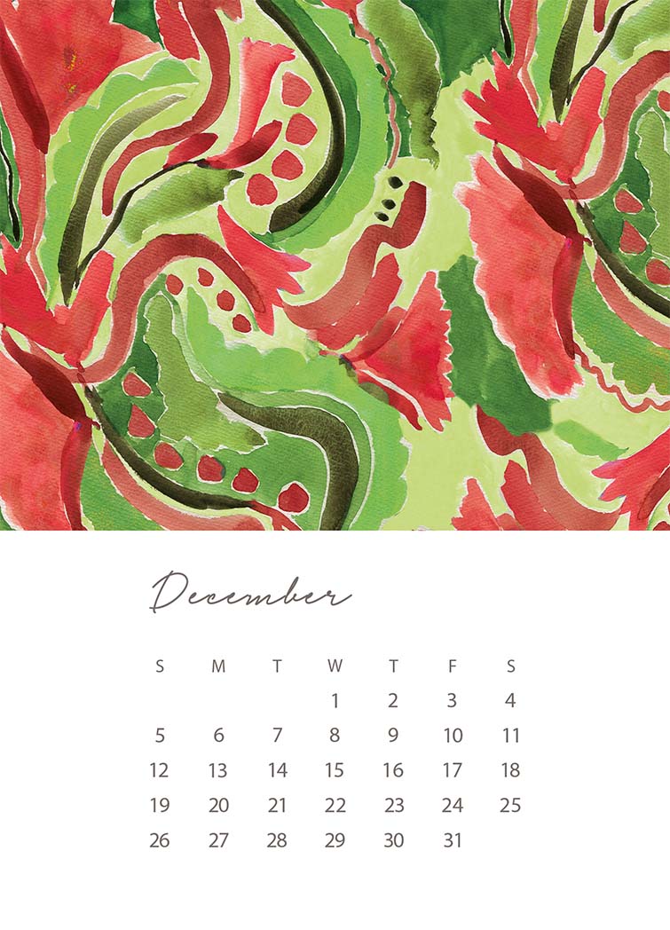 2027 Desk Calendar