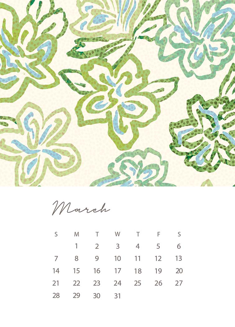 2027 Desk Calendar
