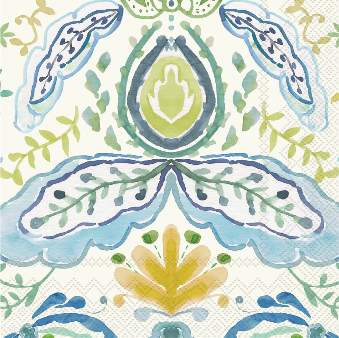 Azure & Ivy Cocktail Napkins
